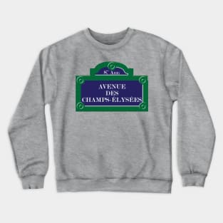 Champs-Élysées Crewneck Sweatshirt